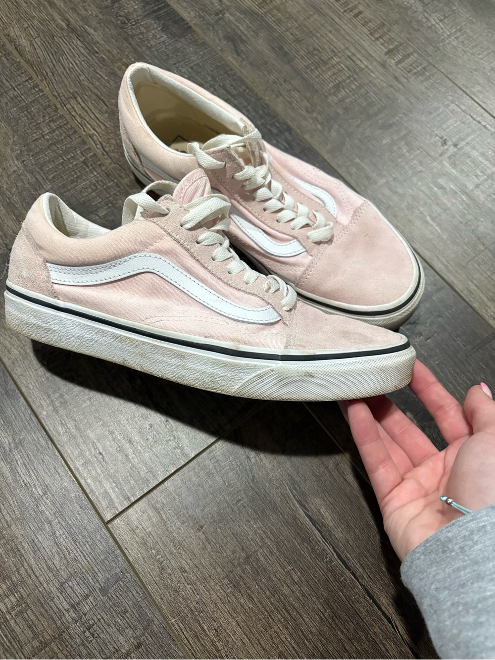 Pink Suede Vans